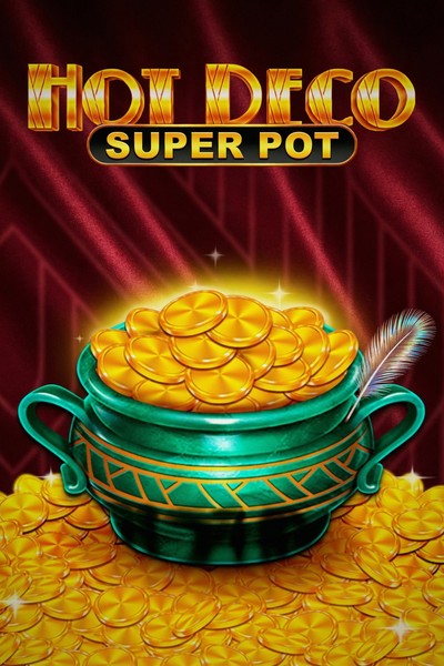 Hot Deco Super Pot slot at Casinova Casino